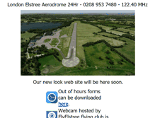 Tablet Screenshot of londonelstreeaerodrome.com